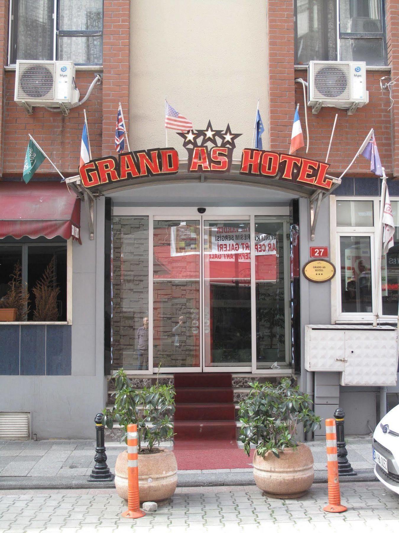 Grand As Hotel Istanbul Exterior photo